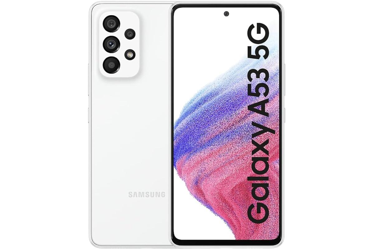 Samsung A53 5G Bundle – Hoco Smartwatch & Hoco W52 Bluetooth Headphones (Brand New))