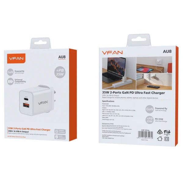 Fast Charger adapter VFAN 35Watts