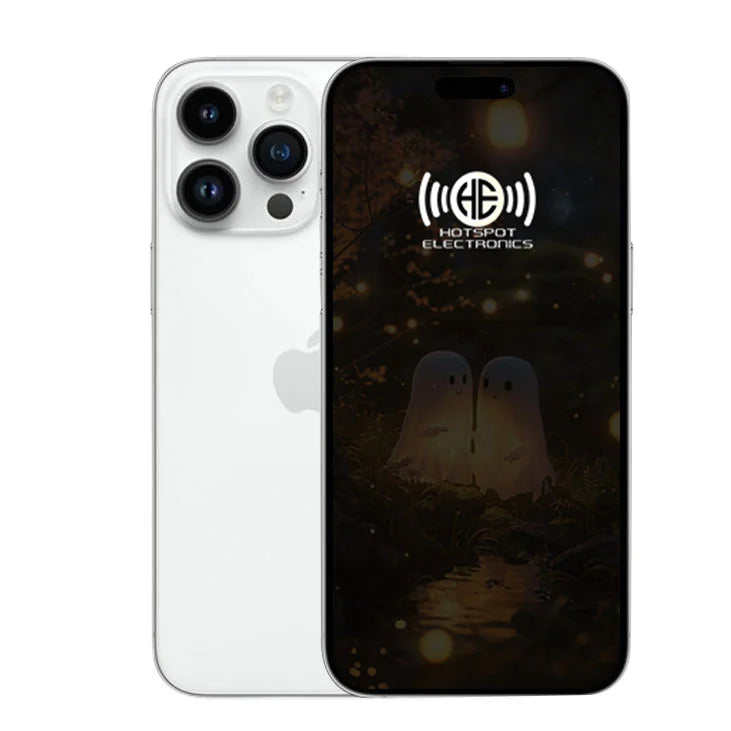 Apple iPhone 14 Pro Max Silver 128GB Excellent (BATTERY 100%)