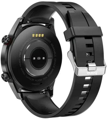 Shop Hoco Y2 Pro Smart Watch w/- Bluetooth Calling, Sports mode, fitness tracking - Black