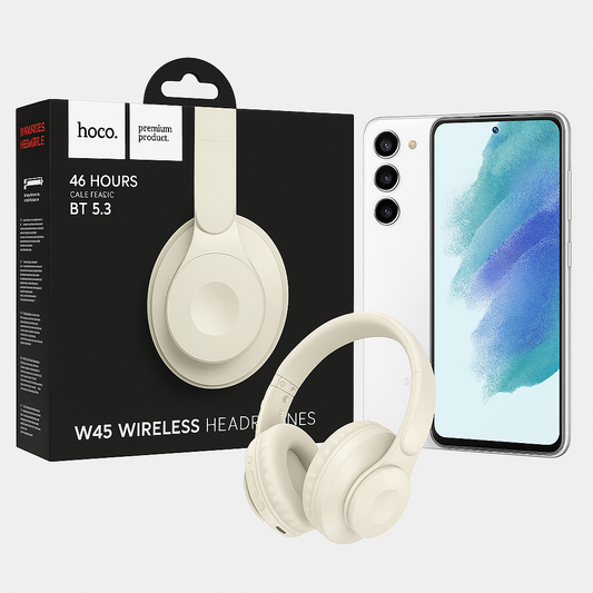 Samsung Galaxy S21 FE 5G 128GB + Hoco Premium Wireless Headphones – Brand New