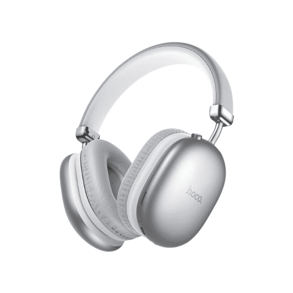 Hoco W35 MAX Wireless Stereo Headphone (Brand New) Silver