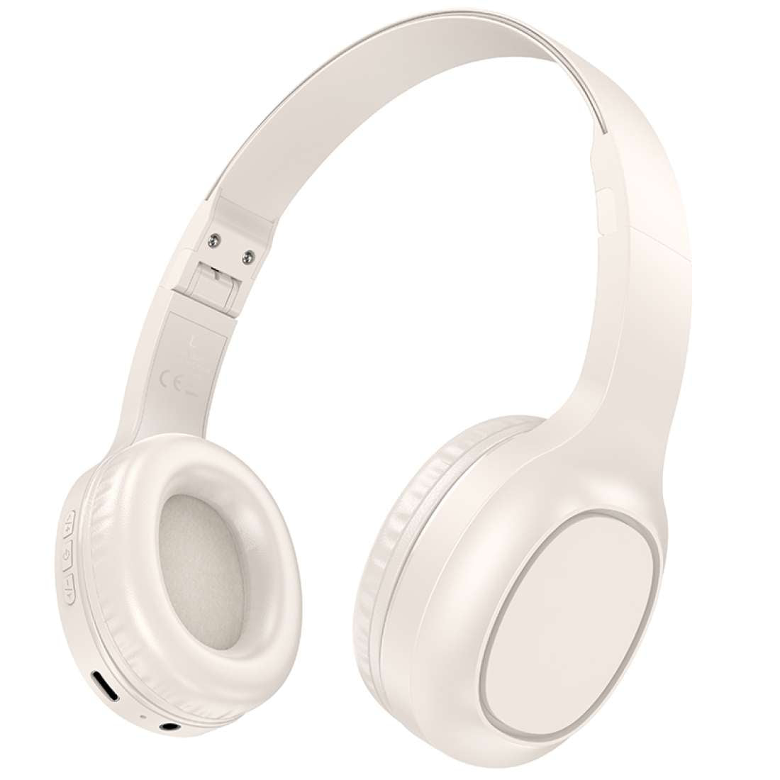 Hoco Wireless W46 Wireless Bluetooth Headphone Milky white