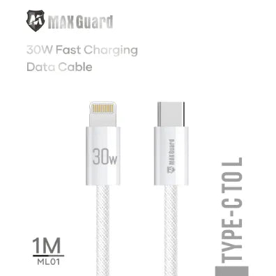 Super Fast Data Cable TYPE-C to Lighting Cable (30Watts)