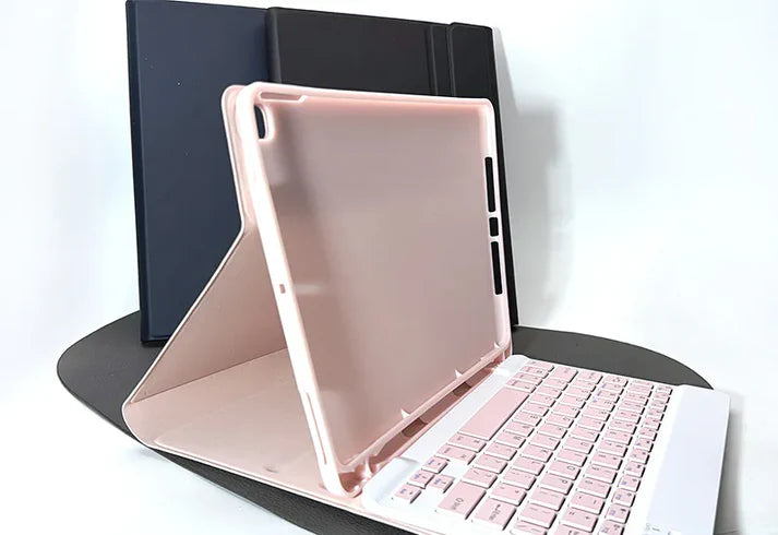Smart Keyboard Case for iPad 10, 11th A16 (10.9 Screen Size ) Pink