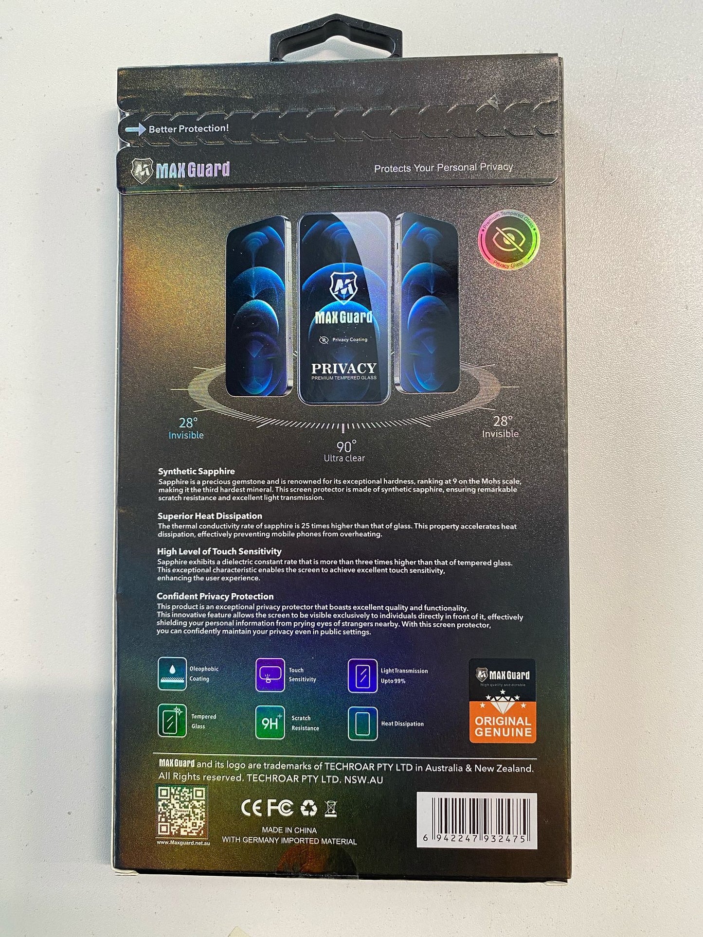 iPhone 11 Series Privacy Glass Screen Protector
