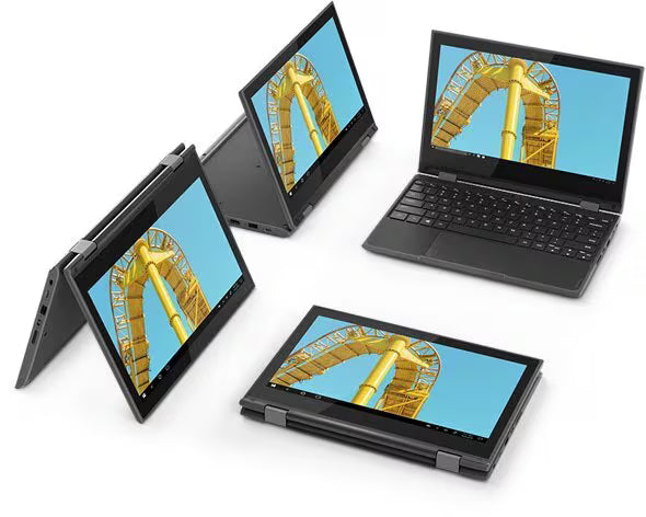 Lenovo 300E N4120 4GB 64GB SSD Windows 10 PRO Laptop Excellent