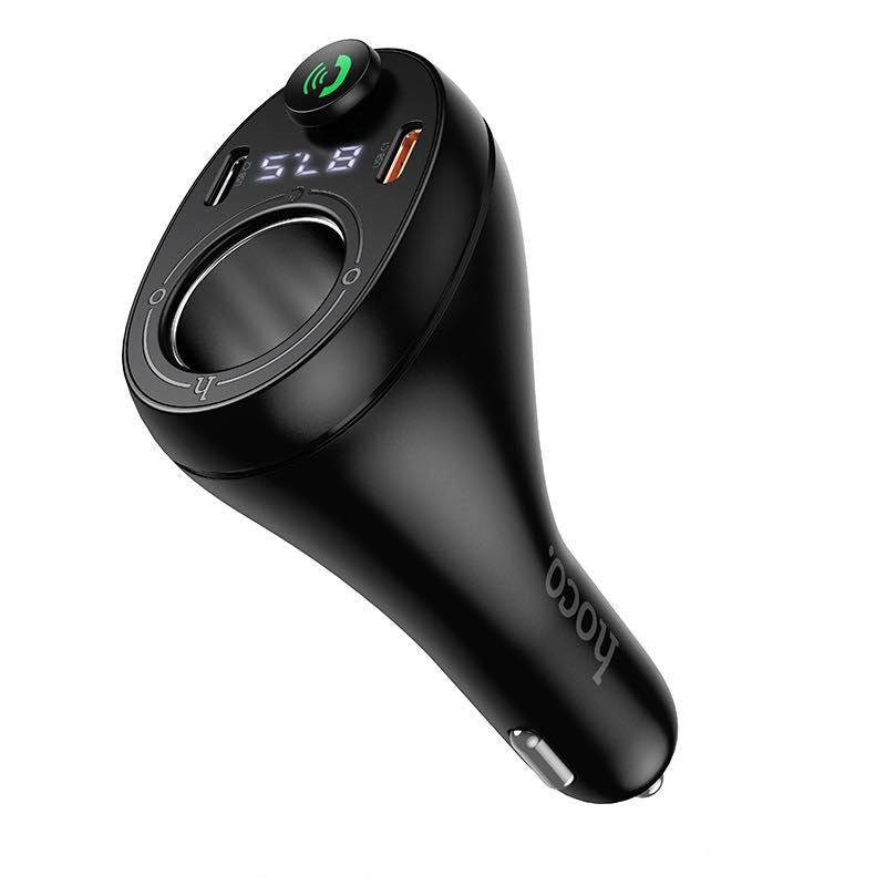 Dual Port 120W Car Bluetooth FM Tramsmitter And Charger ( E88 )