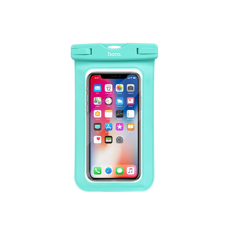 Hoco Hx53 Waterproof Phone Case Ipx8 Touch Screen Pouch Swimming