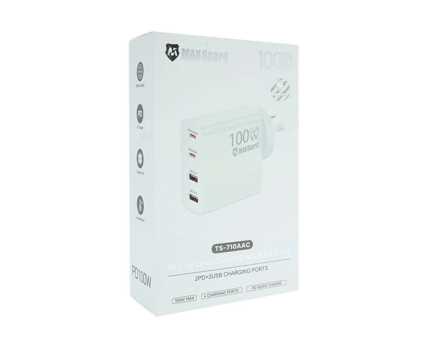 Fast Charger USB & Type- C 100W Charger