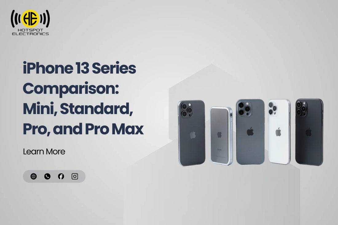 iPhone 13 Series Comparison: Mini, Standard, Pro, and Pro Max