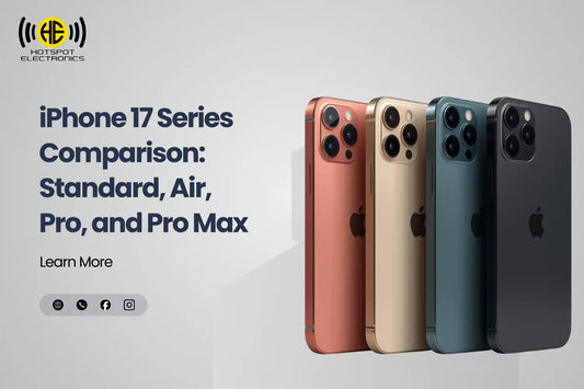 iPhone 17 Series Comparison: Air, Pro, and Pro Max