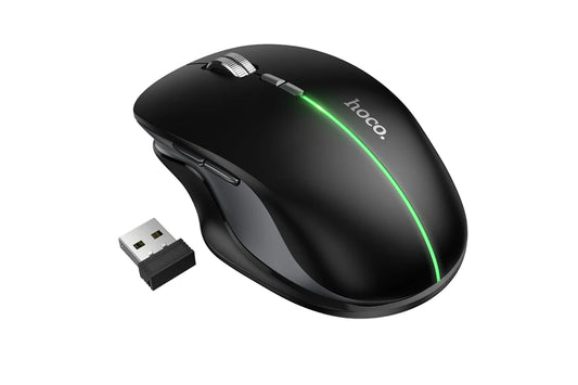 Hoco GM40 Wireless Mouse (Dual Mode – Bluetooth + 2.4G)