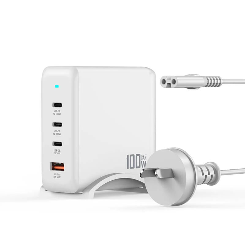 VFan Ultra-Powerful 100Watts 4-Ports Fast Charger