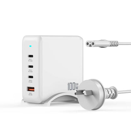 VFan Ultra-Powerful 100Watts 4-Ports Fast Charger