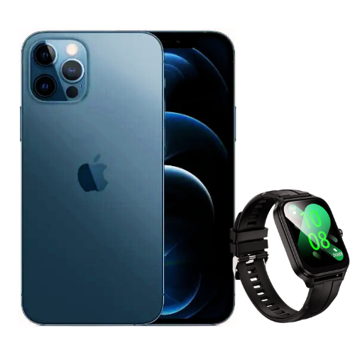 Combo Deal Apple iPhone 12 Pro + Hoco Y27 Smart Watch