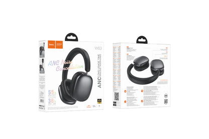 HOCO  ANC Wireless Headphones – Black W63 ((Brand New)