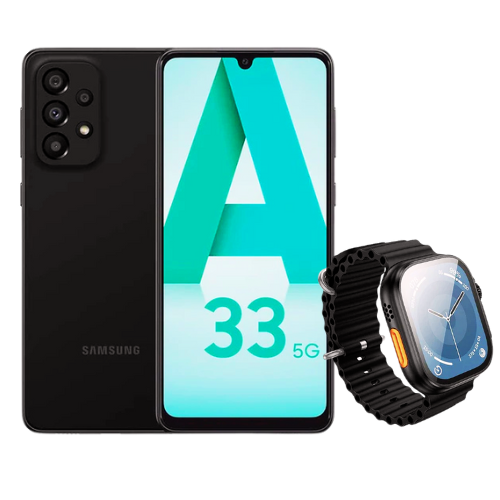 Combo Deal Samsung Galaxy A33 + BoroFone Smart Watch
