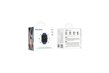 Hoco Smart Watch With Calling Feature Y27 Blue  Brand New