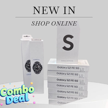 Combo Deal Samsung  Galaxy S21 FE 5G + Samsung Watch 3