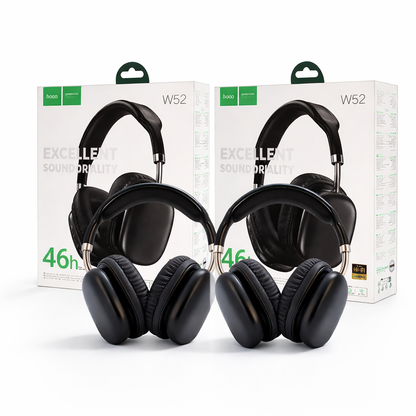Hoco Premium Bluetooth Headset Combo Deal (Brand New) W52 Black