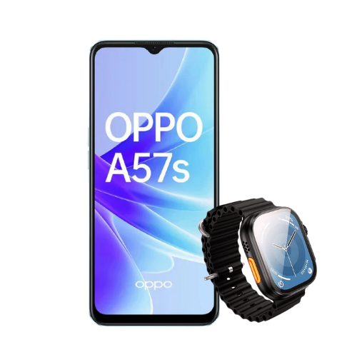 Combo Deal OPPO A57S 4G Dual SIM + Borofone Smart Watch
