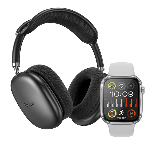 Hoco W35 Air + Hoco Y23 Smart Watch Combo Deal