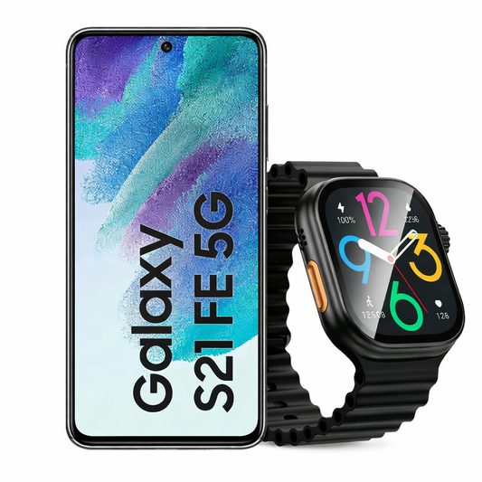 Samsung  Galaxy S21 FE 5G with Smart Watch 128GB Brand New