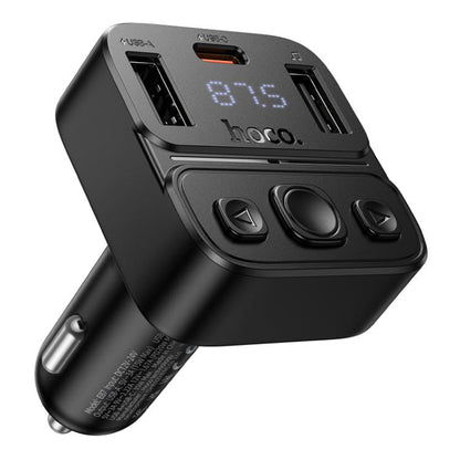 Dual Port 35W Car Bluetooth FM Tramsmitter And Charger ( E87 )