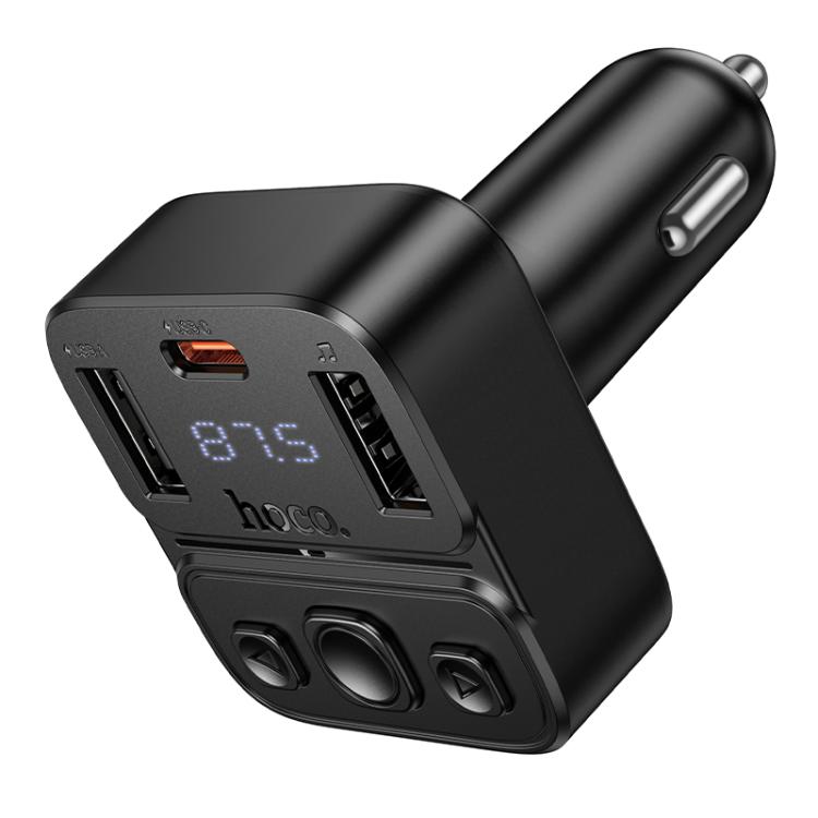 Dual Port 35W Car Bluetooth FM Tramsmitter And Charger ( E87 )