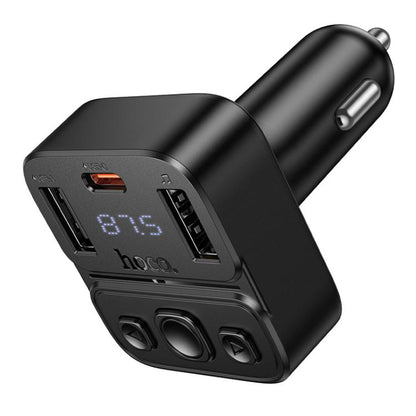 Dual Port 35W Car Bluetooth FM Tramsmitter And Charger ( E87 )
