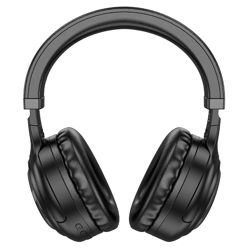 HOCO  RGB Light Wireless Headphones – Black W48  ( Brand New )