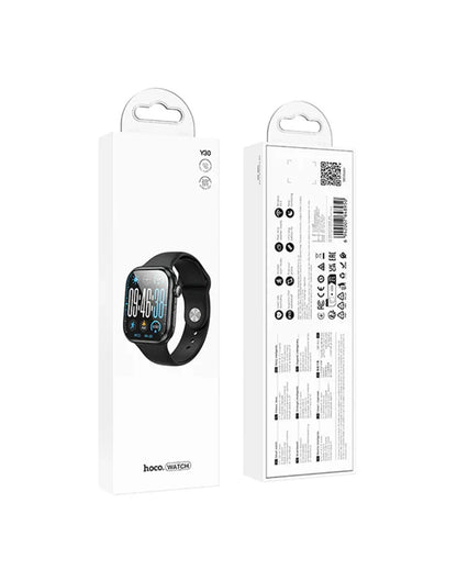 Hoco Smart Watch With Calling Feature (Y30) - Black