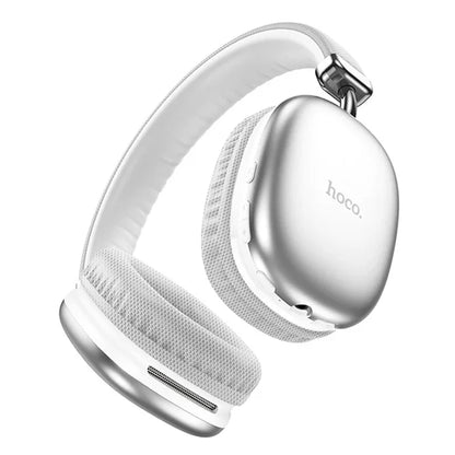 Hoco W35 MAX Wireless Stereo Headphone (Brand New) Silver