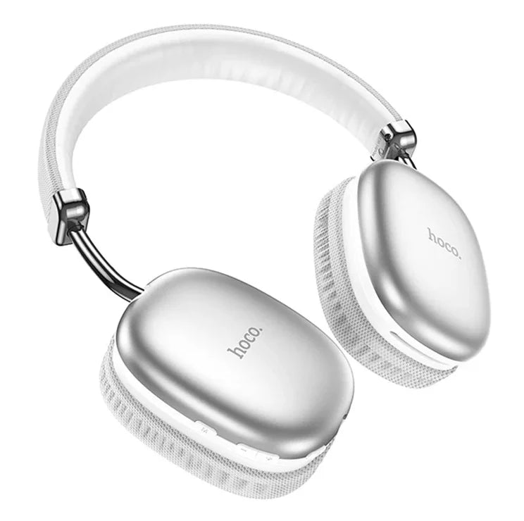 Hoco W35 MAX Wireless Stereo Headphone (Brand New) Silver