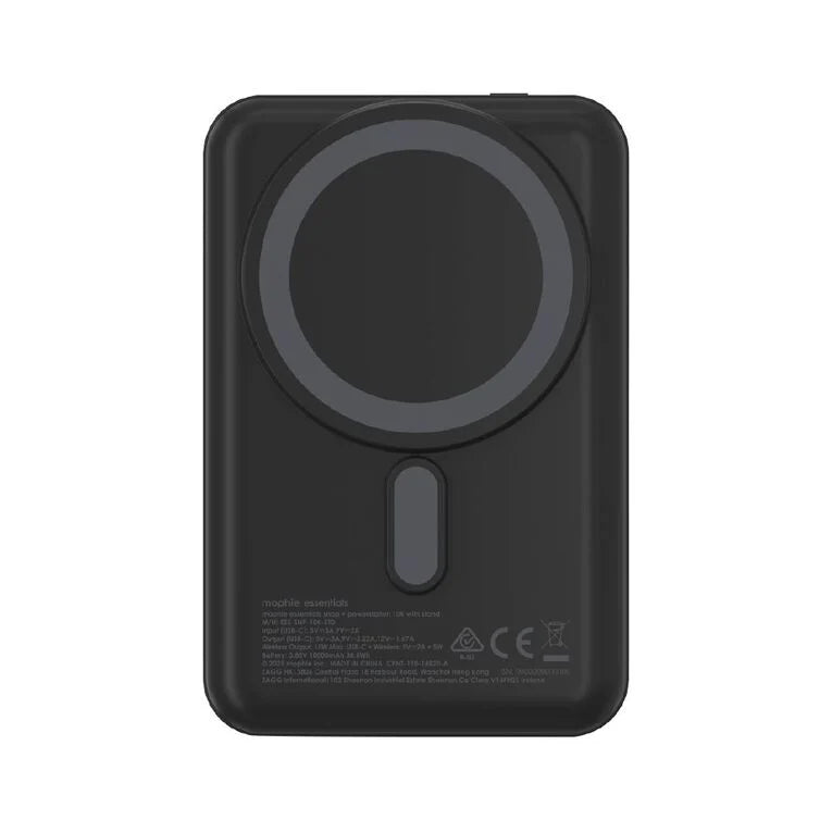Mophie Essential Magnetic Wireless Portable battery 5000mAh Black