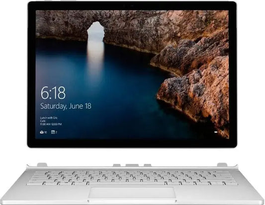 Microsoft Surface Book 1 13.5- 128GB - Silver - Intel Core i5-6300U 2.4GHz - 8GB