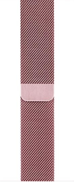 Stainless Steel Magnetic Watch Strap 42 / 44 / 45 / 49mm – Pink