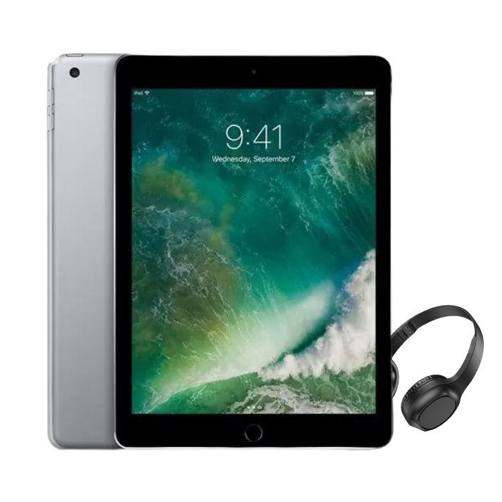 iPad 6 32GB Wi-Fi & Cellular Space Grey + Headphone