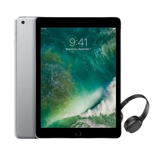 iPad 6 32GB Wi-Fi & Cellular Space Grey + Headphone