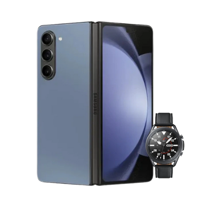 Samsung Galaxy Z Fold 5 256GB Icy Blue Brand New + Samsung Watch