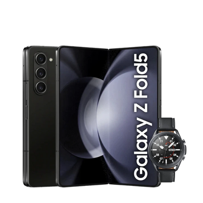 Samsung Galaxy Z Fold 5 256GB Phantom Black Brand New + Samsung Watch