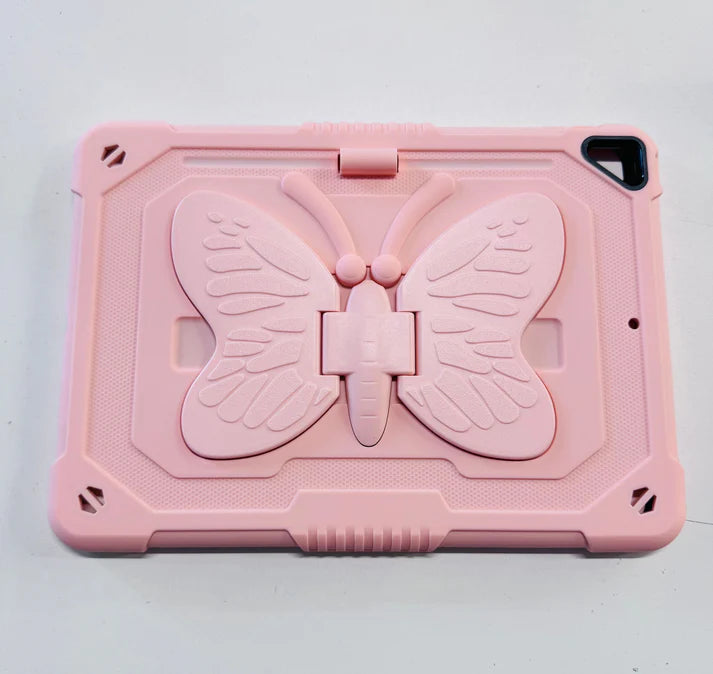 Butterfly Apple iPad Case for iPad 5, iPad 6, iPad Pro 9.7, Air 1 & 2 Pink 9.7 inch