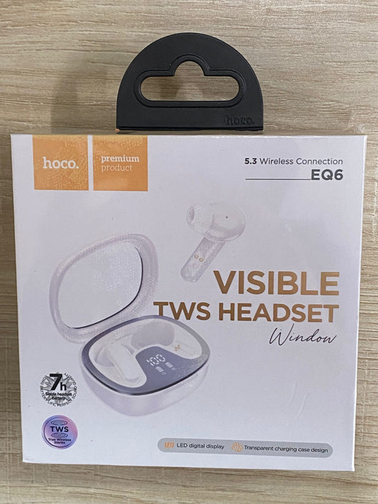 Hoco Wireless TWS Earbud  EQ6 White