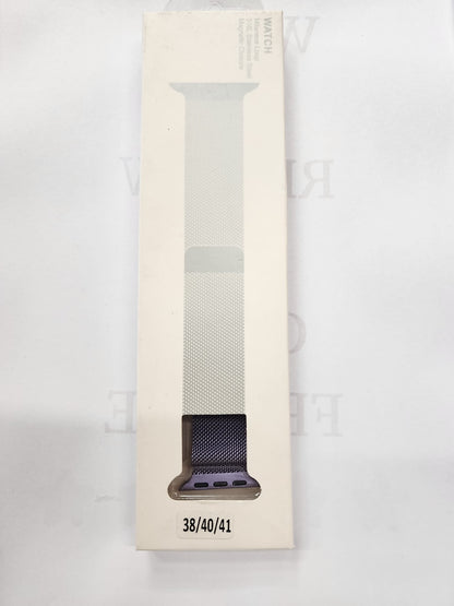 Stainless Steel Magnetic Watch Strap 38 / 40 / 41mm – Violet
