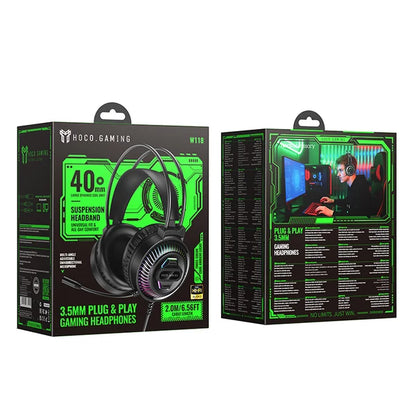 HOCO Ultimate Pro Gaming Combo GM702 keyboard+W118 Headphones+ GM52 Mouse
