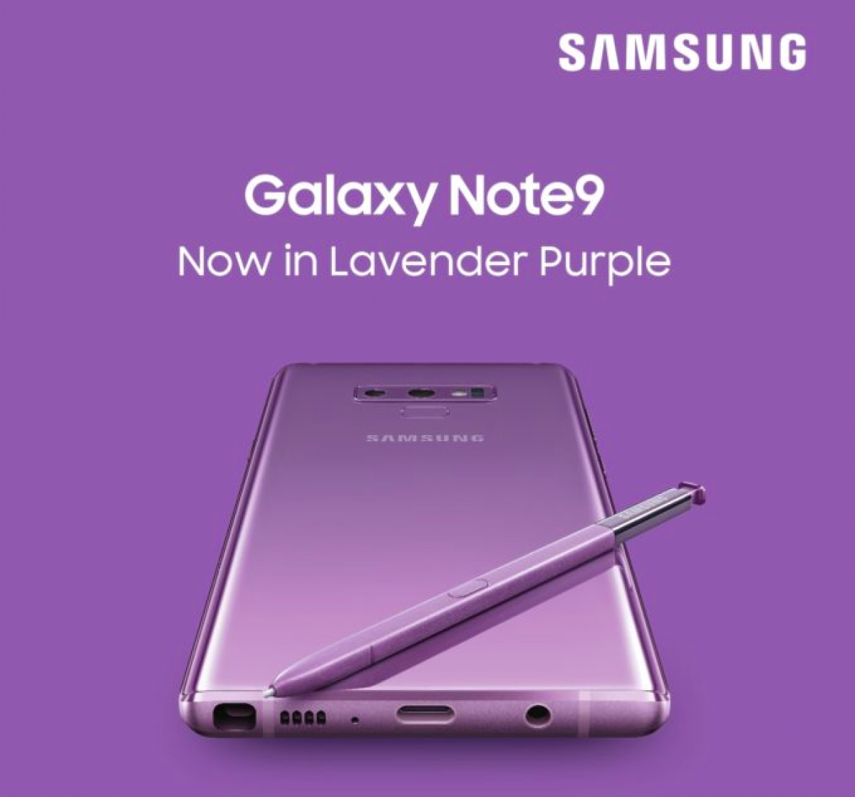 Samsung Galaxy Note 9 128GB  Lavender Purple Excellent in Auckland