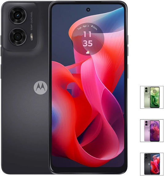 Motorola Moto G04 Dual SIM Smartphone 4+64GB - Concord Black