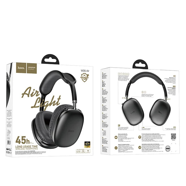 Hoco W35 Air Wireless Stereo Headphone Black