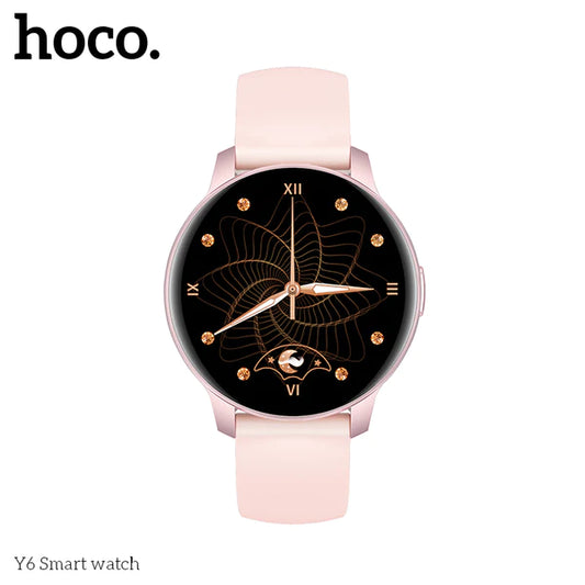Hoco Y6 Smart Watch Pink Brand New